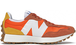 Кроссовки New Balance 327 Orange замшевые