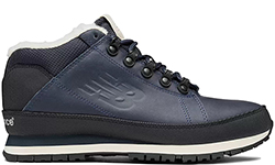 Кроссовки New Balance 754 зимние кожаные синие с мехом