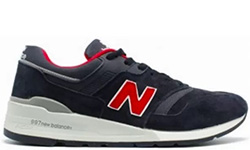 New Balance 997 Sport USA мужские темно-синие с красным