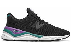 Кроссовки New Balance Х-90 черные с фиолетовым